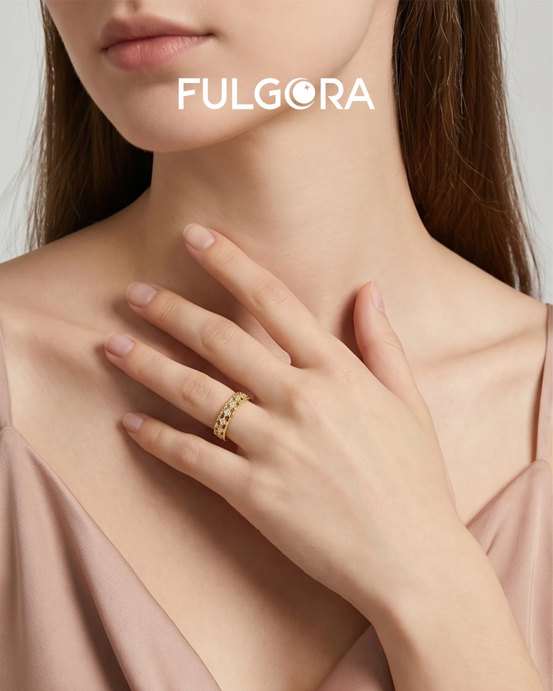 Anillo Ajustable Elegante - Micro Pavé y Circonitas