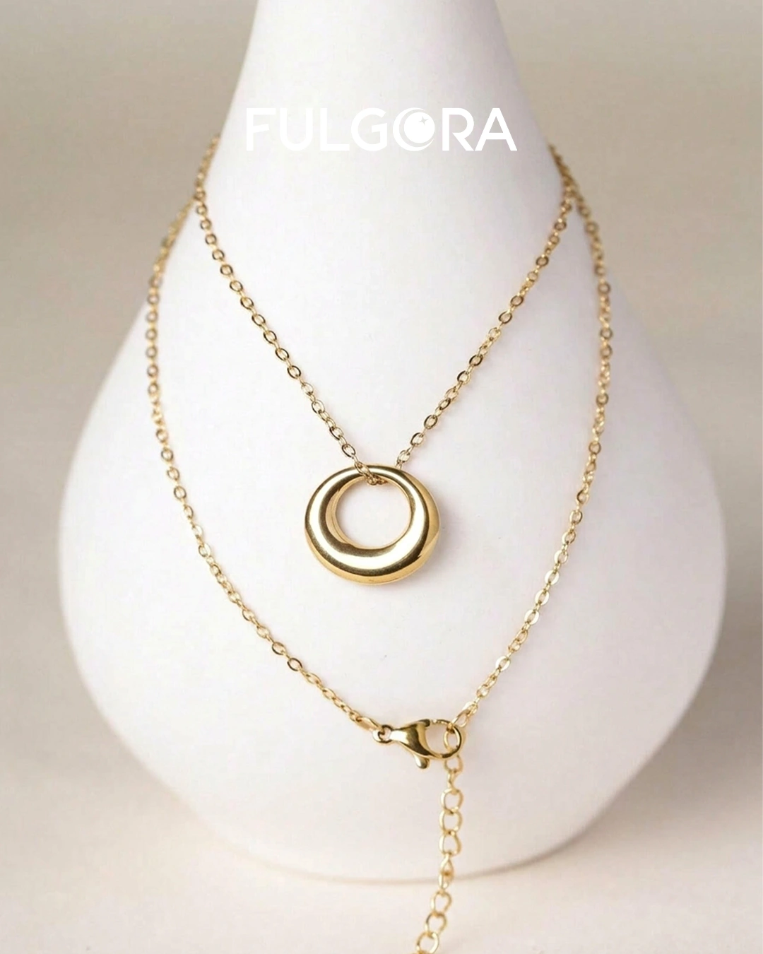 Collar Elegante Colgante Dona - Cadena de Clavícula